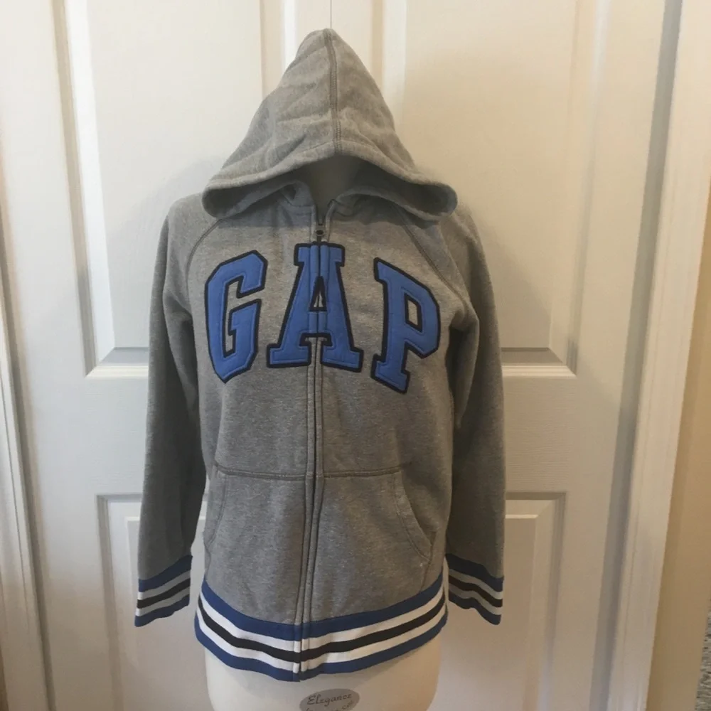 Gap Kids Spell Out Logo Hoodie
